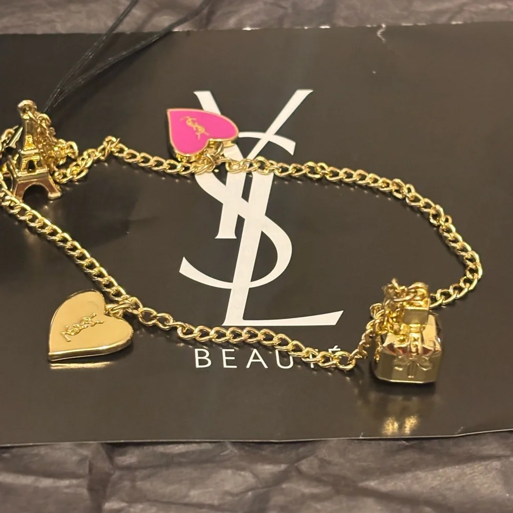 YSL- Wristlet, Bag Charm, Perfume & Dusty